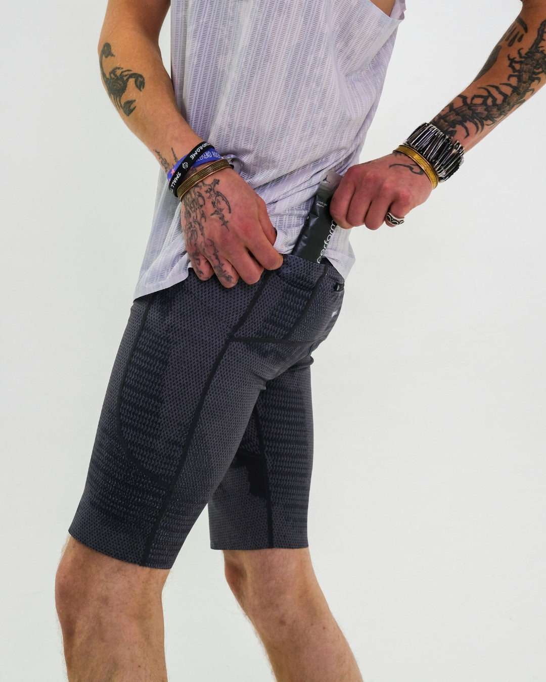 Men's Graphite 1/2 Tights