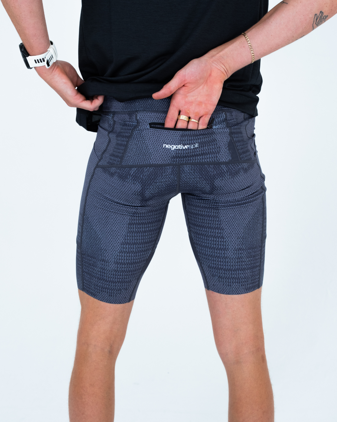 Men's Graphite 1/2 Tights