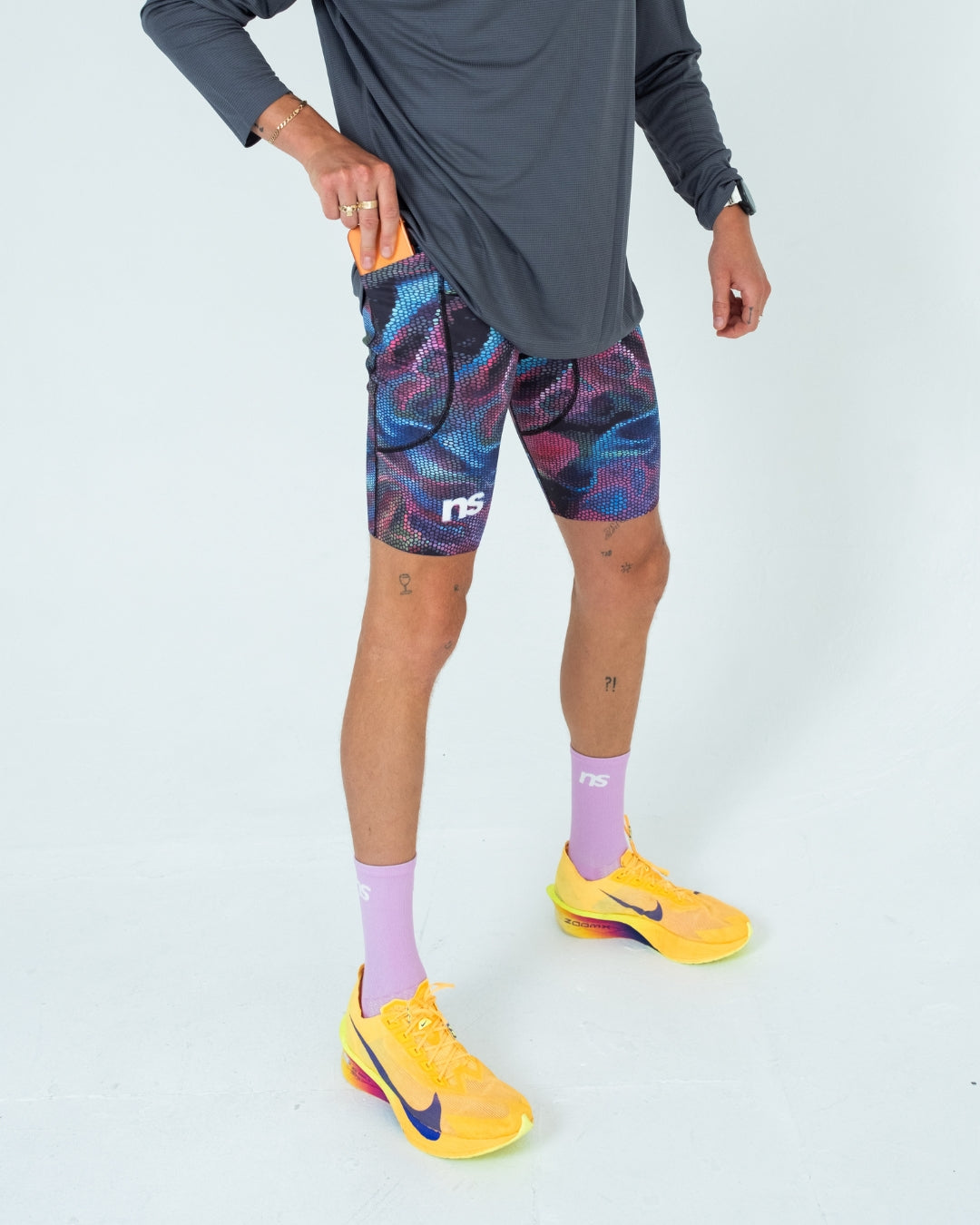 Cosmic Chameleon 1/2 Tights
