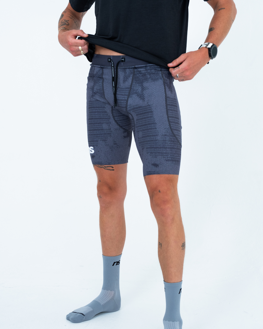 Men's Graphite 1/2 Tights