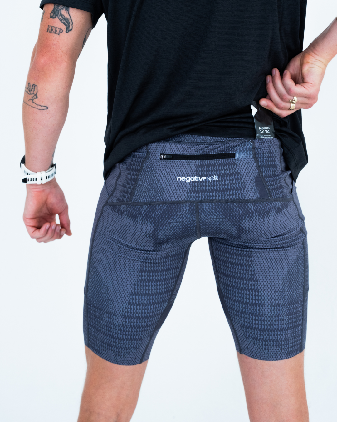 Men's Graphite 1/2 Tights