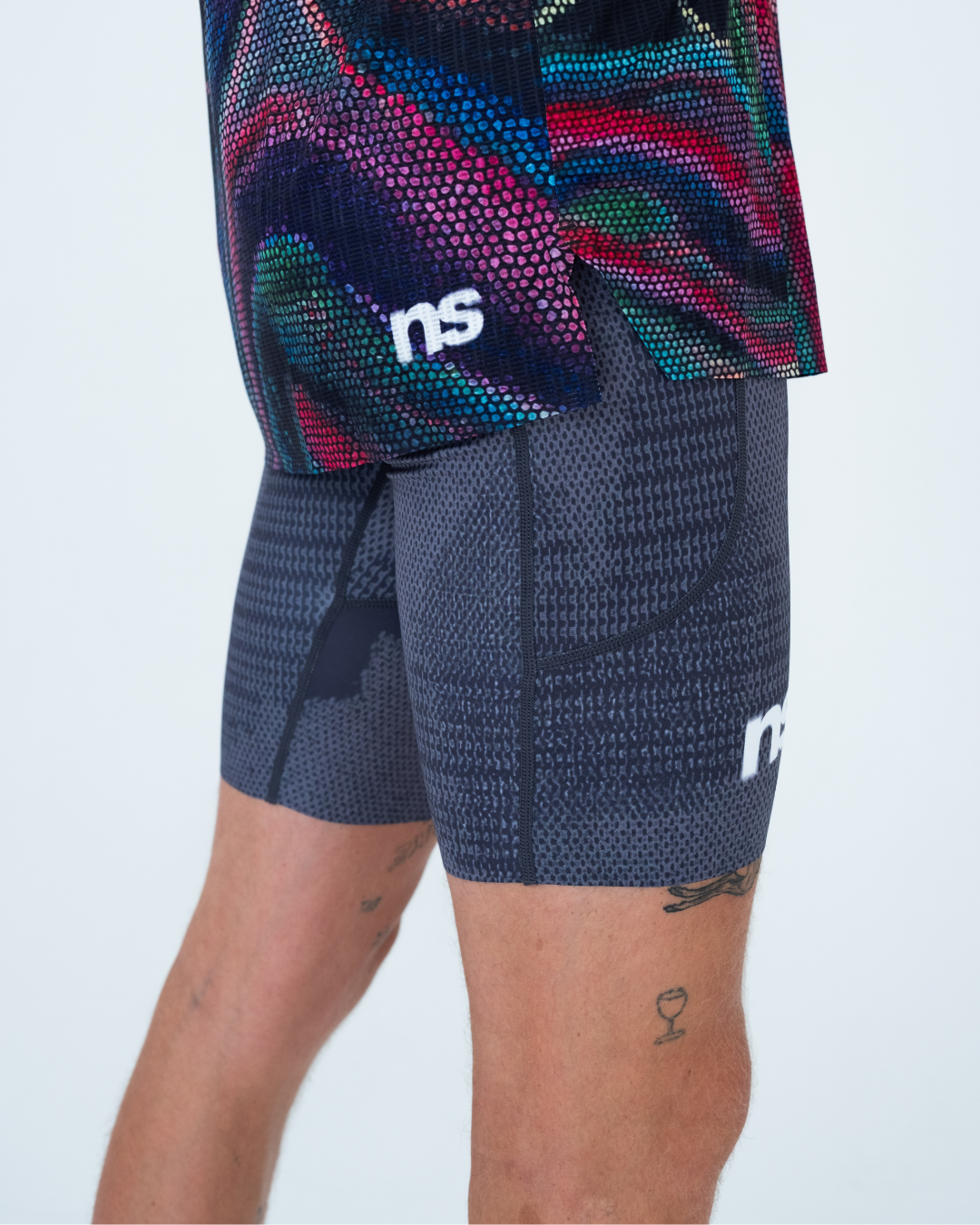 Men's Graphite 1/2 Tights