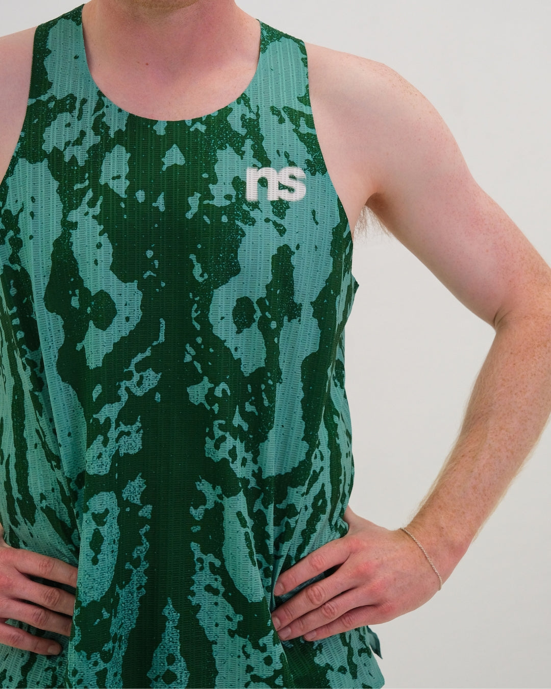 Ocean Green Frog Singlet