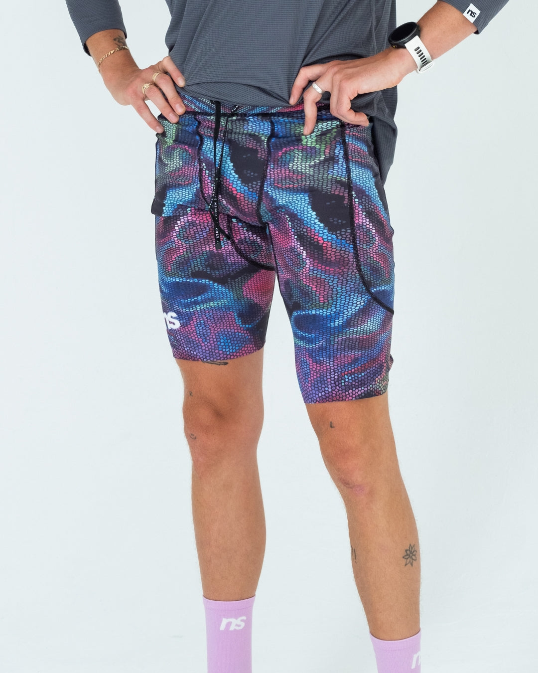 Cosmic Chameleon 1/2 Tights